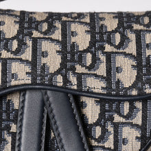 Load image into Gallery viewer, 極美品 Christian Dior クリスチャンディオール サドルバッグ ベルトバッグサドルオブリーク ゴールド金具 中古 4a002397