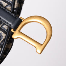 Load image into Gallery viewer, 極美品 Christian Dior クリスチャンディオール サドルバッグ ベルトバッグサドルオブリーク ゴールド金具 中古 4a002397