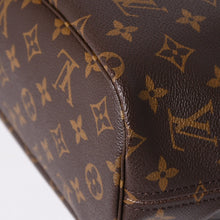 画像をギャラリービューアに読み込む, 極美品 LOUIS VUITTON ルイヴィトン モノグラム ネヴァーフルPM ハンドバッグ M40155 ブラウン PVC ヌメ革 ゴールド金具 中古 4a002406