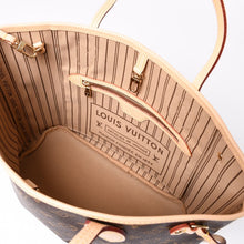 画像をギャラリービューアに読み込む, 極美品 LOUIS VUITTON ルイヴィトン モノグラム ネヴァーフルPM ハンドバッグ M40155 ブラウン PVC ヌメ革 ゴールド金具 中古 4a002406