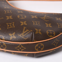 画像をギャラリービューアに読み込む, 極美品 LOUIS VUITTON ルイヴィトン ワンショルダーバッグ ポシェットクロワッサン M51510 PVC ブラウン 中古 4a002518