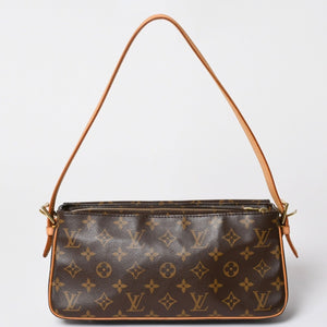 Very Good Condition LOUIS VUITTON Viva City MM Handbag One Shoulder Bag M51164 Monogram PVC Brown Used 4a002511