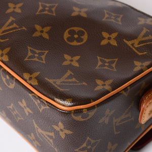 Very Good Condition LOUIS VUITTON Viva City MM Handbag One Shoulder Bag M51164 Monogram PVC Brown Used 4a002511