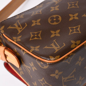 Very Good Condition LOUIS VUITTON Viva City MM Handbag One Shoulder Bag M51164 Monogram PVC Brown Used 4a002511