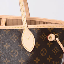 画像をギャラリービューアに読み込む, 極美品 LOUIS VUITTON ルイヴィトン モノグラム ネヴァーフルPM ハンドバッグ M40155 ブラウン PVC ヌメ革 ゴールド金具 中古 4a002406