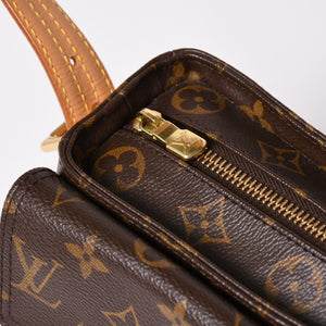 Very Good Condition LOUIS VUITTON Viva City MM Handbag One Shoulder Bag M51164 Monogram PVC Brown Used 4a002511