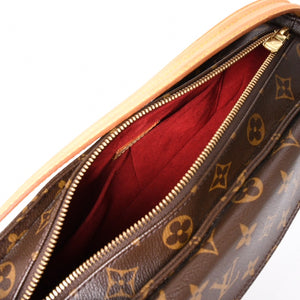 Very Good Condition LOUIS VUITTON Viva City MM Handbag One Shoulder Bag M51164 Monogram PVC Brown Used 4a002511