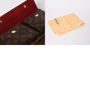 Very Good Condition LOUIS VUITTON Viva City MM Handbag One Shoulder Bag M51164 Monogram PVC Brown Used 4a002511