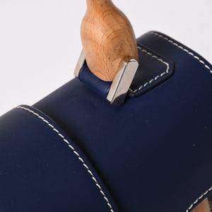 Like new GOYARD Saigon PM 2WAY shoulder bag handbag Goyard canvas navy wood 4a002474