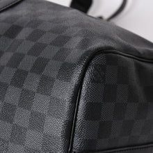 画像をギャラリービューアに読み込む, 極美品 LOUIS VUITTON ルイヴィトン ボストン キーポルバンドリエール45 ダミエグラフィット N41418 ブラック シルバー金具 4a002410