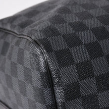 画像をギャラリービューアに読み込む, 極美品 LOUIS VUITTON ルイヴィトン ボストン キーポルバンドリエール45 ダミエグラフィット N41418 ブラック シルバー金具 4a002410