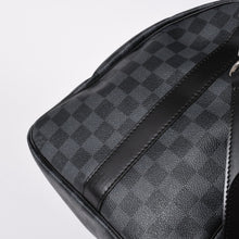 画像をギャラリービューアに読み込む, 極美品 LOUIS VUITTON ルイヴィトン ボストン キーポルバンドリエール45 ダミエグラフィット N41418 ブラック シルバー金具 4a002410