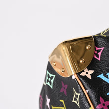 画像をギャラリービューアに読み込む, 新品同様 LOUIS VUITTON ルイヴィトン × 村上隆 モノグラムマルチカラー キーポル45 ボストンバッグ ノワール M92640 中古 4a002459