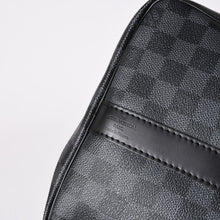 画像をギャラリービューアに読み込む, 極美品 LOUIS VUITTON ルイヴィトン ボストン キーポルバンドリエール45 ダミエグラフィット N41418 ブラック シルバー金具 4a002410
