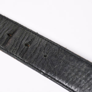 CHROME HEARTS クロムハーツ BLT CLASSIC 3PC クラシック3PC レザーベルト 全長約108cm スターリングシルバー 中古 4a002529