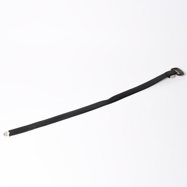 CHROME HEARTS クロムハーツ BLT CLASSIC 3PC クラシック3PC レザーベルト 全長約108cm スターリングシルバー 中古 4a002529
