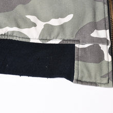 画像をギャラリービューアに読み込む, 極美品 RAF SIMONS ラフシモンズ 01AW Riot期 パッチワークボンバージャケット MA-1 ホワイトカモ アーカイブ サイズXXL 中古 4a002526
