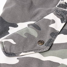 画像をギャラリービューアに読み込む, 極美品 RAF SIMONS ラフシモンズ 01AW Riot期 パッチワークボンバージャケット MA-1 ホワイトカモ アーカイブ サイズXXL 中古 4a002526