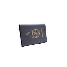 画像をギャラリービューアに読み込む, 極美品 BALENCIAGA バレンシアガ PASSPORT CASE パスポートケース グレー ゴールド ブラック 787742 中古 4a002436