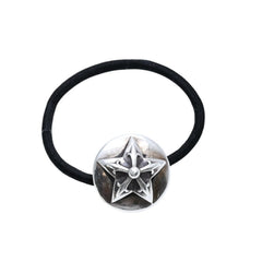 CHROME HEARTS クロムハーツ スターモチーフ ヘアゴム コンチョ 重量約14g シルバー925 2003/.925刻印 美品 中古 4a002530
