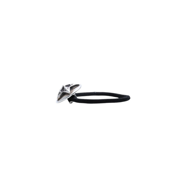 CHROME HEARTS クロムハーツ スターモチーフ ヘアゴム コンチョ 重量約14g シルバー925 2003/.925刻印 美品 中古 4a002530