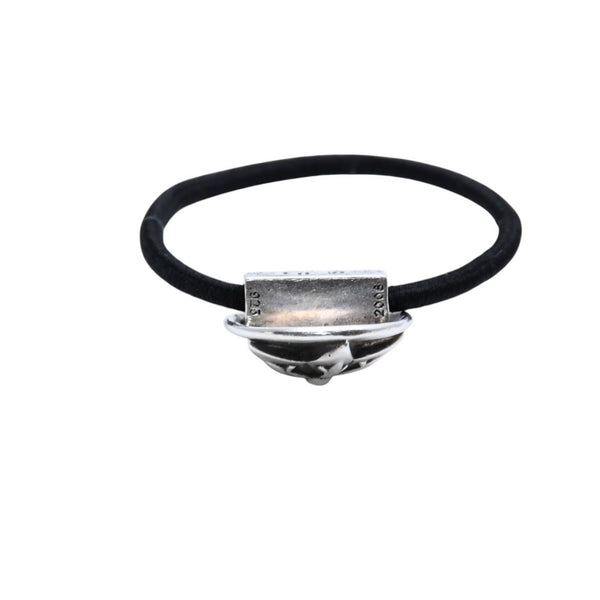 CHROME HEARTS クロムハーツ スターモチーフ ヘアゴム コンチョ 重量約14g シルバー925 2003/.925刻印 美品 中古 4a002530