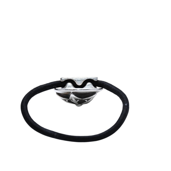 CHROME HEARTS クロムハーツ スターモチーフ ヘアゴム コンチョ 重量約14g シルバー925 2003/.925刻印 美品 中古 4a002530