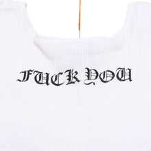 画像をギャラリービューアに読み込む, 極美品 CHROME HEARTS クロムハーツ タンクトップ ノースリーブ サイズM FUCK YOU ヴァインダガー ホースシュー 東京限定 中古 4a000560
