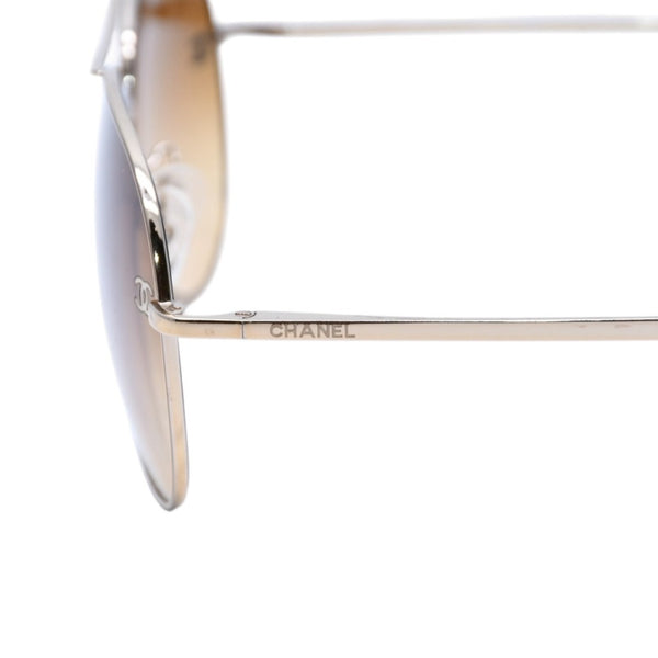 CHANEL シャネル ティアドロップ サングラス アイウェア 4189-T-Q-A c.395/4N サイズ59□14 135 ココマーク ブラウン 美品 中古 4a002994