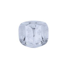 画像をギャラリービューアに読み込む, 新品未使用 CHROME HEARTS クロムハーツ × BACCARAT バカラ クリスタルダイス ペーパーウェイト オブジェ CHプラス ホースシュー 中古 4a002435