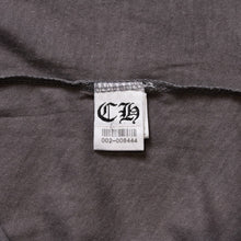 Load image into Gallery viewer, CHROME HEARTS クロムハーツ ヘンリーネック 7部袖Tシャツ サイズL ヴァインダガー セメタリークロス サンドグレー 美品 中古 4a002860