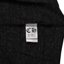 Load image into Gallery viewer, 極美品 CHROME HEARTS クロムハーツ ヘンリーネック 7部袖Tシャツ サイズM CHプラス サークルロゴ チャコールグレー 中古 4a002863