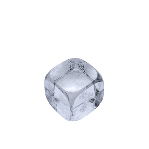新品未使用 CHROME HEARTS クロムハーツ × BACCARAT バカラ クリスタルダイス ペーパーウェイト オブジェ CHプラス ホースシュー 中古 4a002435