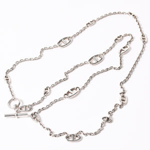 HERMES エルメス Farandole Long Necklace 120 ファランドール ロングネックレス 120 H104568B 重量99.35g シルバー925 美品 中古 4a002439