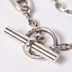 HERMES エルメス Farandole Long Necklace 120 ファランドール ロングネックレス 120 H104568B 重量99.35g シルバー925 美品 中古 4a002439