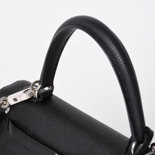 画像をギャラリービューアに読み込む, 極美品 HERMES エルメス KELLY ケリー 25 2WAY ハンドバッグ 内縫い トゴ ブラック シルバー金具 D刻印 中古 4a001977