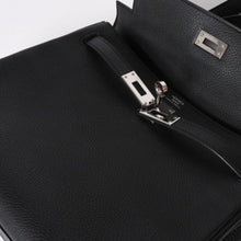 画像をギャラリービューアに読み込む, 極美品 HERMES エルメス KELLY ケリー 25 2WAY ハンドバッグ 内縫い トゴ ブラック シルバー金具 D刻印 中古 4a001977