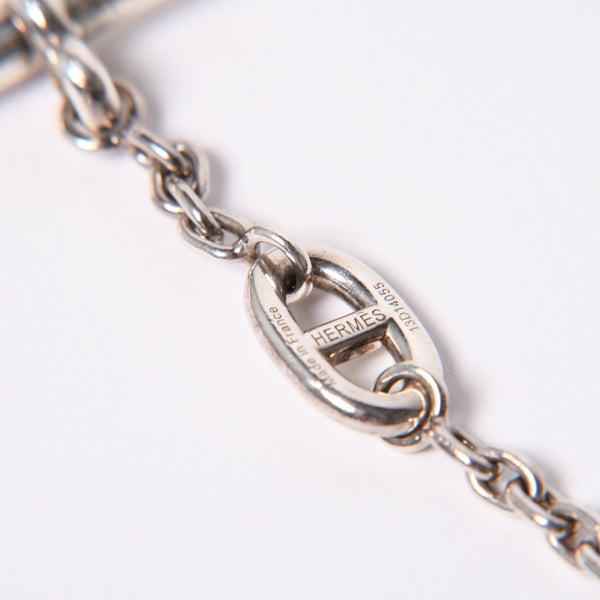 HERMES エルメス Farandole Long Necklace 120 ファランドール ロングネックレス 120 H104568B 重量99.35g シルバー925 美品 中古 4a002439