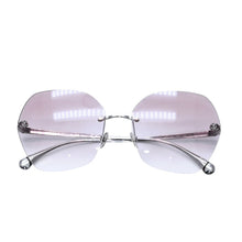 画像をギャラリービューアに読み込む, 極美品 CHANEL シャネル Sunglasses サングラス ピンク ブラウン 4271-T 61◻︎17 140 シルバーテンプル 中古 4a002451