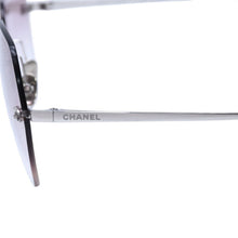 画像をギャラリービューアに読み込む, 極美品 CHANEL シャネル Sunglasses サングラス ピンク ブラウン 4271-T 61◻︎17 140 シルバーテンプル 中古 4a002451