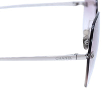 画像をギャラリービューアに読み込む, 極美品 CHANEL シャネル Sunglasses サングラス ピンク ブラウン 4271-T 61◻︎17 140 シルバーテンプル 中古 4a002451