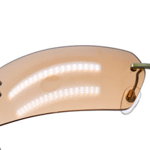 画像をギャラリービューアに読み込む, 極美品 CHANEL シャネル サングラス Sunglasses リムレス ブラウンレンズ サイドココマーク 中古 4a002450