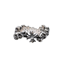 画像をギャラリービューアに読み込む, 極美品 CHROME HEARTS クロムハーツ CHプラスウェーブリング CH Plus Wave Ring シルバー925 中古 4a002566