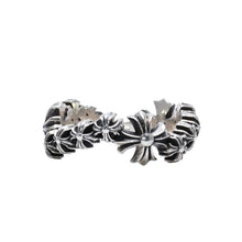 画像をギャラリービューアに読み込む, 極美品 CHROME HEARTS クロムハーツ CHプラスウェーブリング CH Plus Wave Ring シルバー925 中古 4a002566