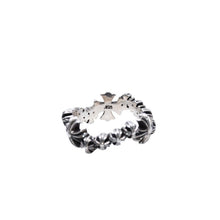 画像をギャラリービューアに読み込む, 極美品 CHROME HEARTS クロムハーツ CHプラスウェーブリング CH Plus Wave Ring シルバー925 中古 4a002566