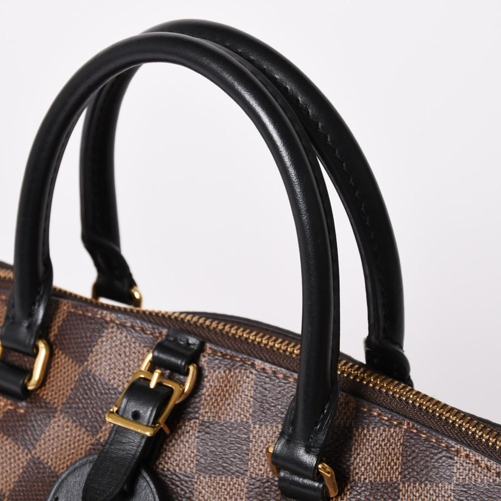 極美品 LOUIS VUITTON ルイヴィトン ダミエ オデオン トートバッグ 2WAY ハンドバッグ セミショルダーバッグ PVC レザー N45283 中古 4a002455