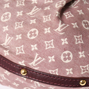 極美品 LOUIS VUITTON ルイヴィトン ラプソディーPM ワンショルダーバッグ M40406 モノグラム イディール レザー ボルドー 中古 4a002457
