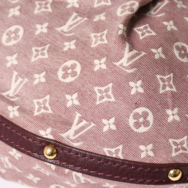 極美品 LOUIS VUITTON ルイヴィトン ラプソディーPM ワンショルダーバッグ M40406 モノグラム イディール レザー ボルドー 中古 4a002457