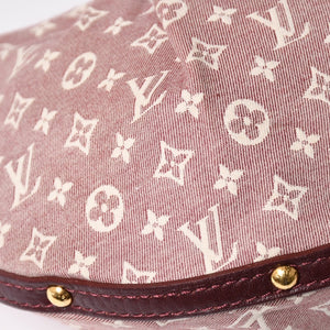 極美品 LOUIS VUITTON ルイヴィトン ラプソディーPM ワンショルダーバッグ M40406 モノグラム イディール レザー ボルドー 中古 4a002457