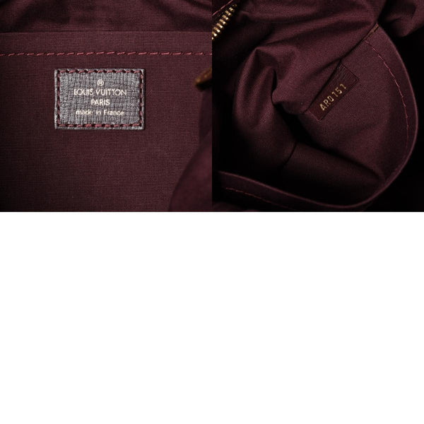 極美品 LOUIS VUITTON ルイヴィトン ラプソディーPM ワンショルダーバッグ M40406 モノグラム イディール レザー ボルドー 中古 4a002457